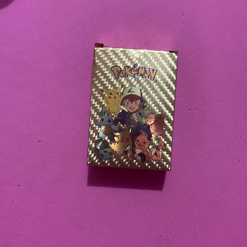 NWOT POKÉMON GOLD FOIL CARDS 110PCS NEVER BEEN OPEN